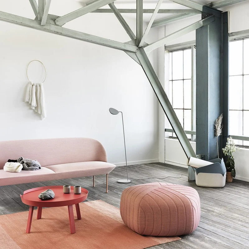 Table basse gris clair 72 cm Around - Muuto