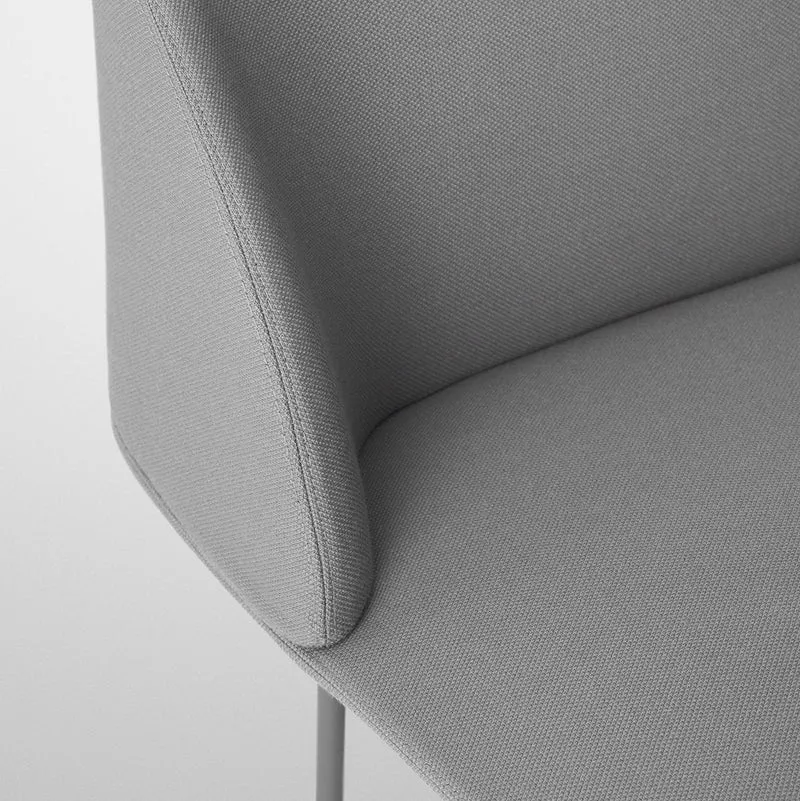 Canapé 3 places gris foncé Oslo - Muuto