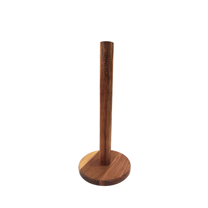 Küchenrollenhalter aus Akazienholz