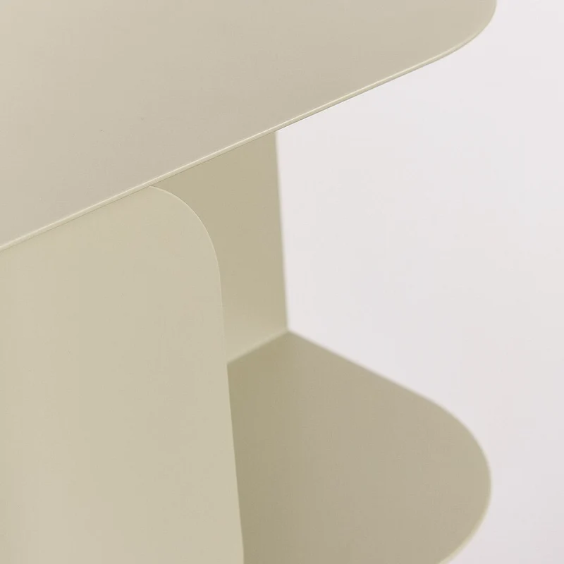 Table de chevet murale en acier vert sauge 40 x 20,5 x 25 cm - Nobodinoz