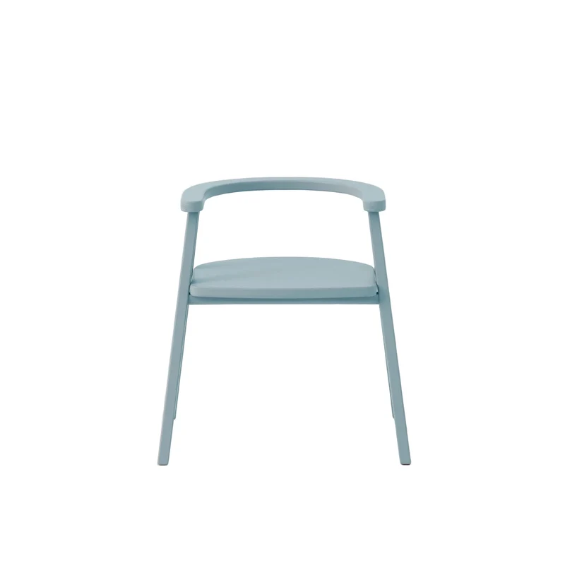 Chaise enfant en bois de hêtre bleu Growing Green - Nobodinoz