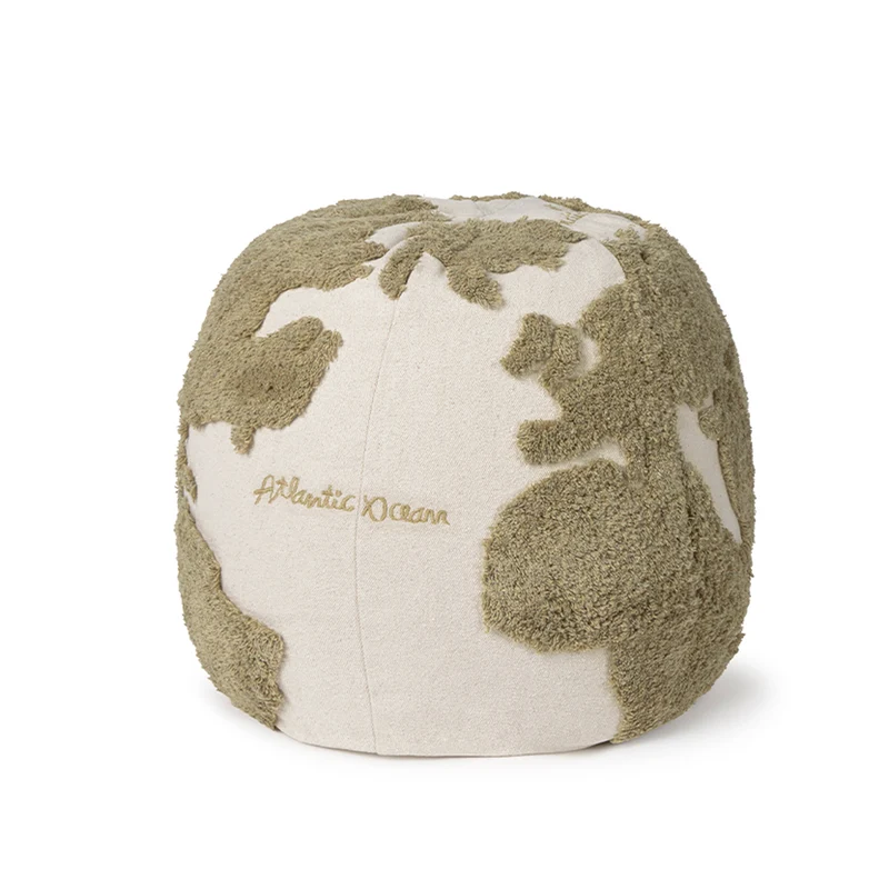 Pouf Weltkarte
