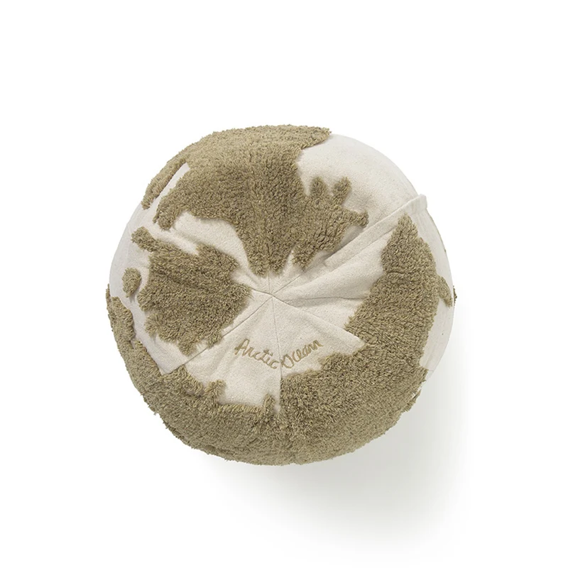 Pouf Weltkarte