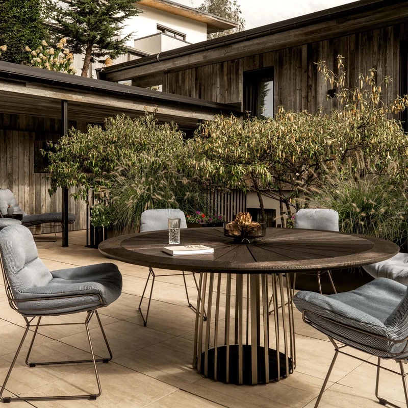 Janua Outdoor Tisch | BC 07 Basket rund