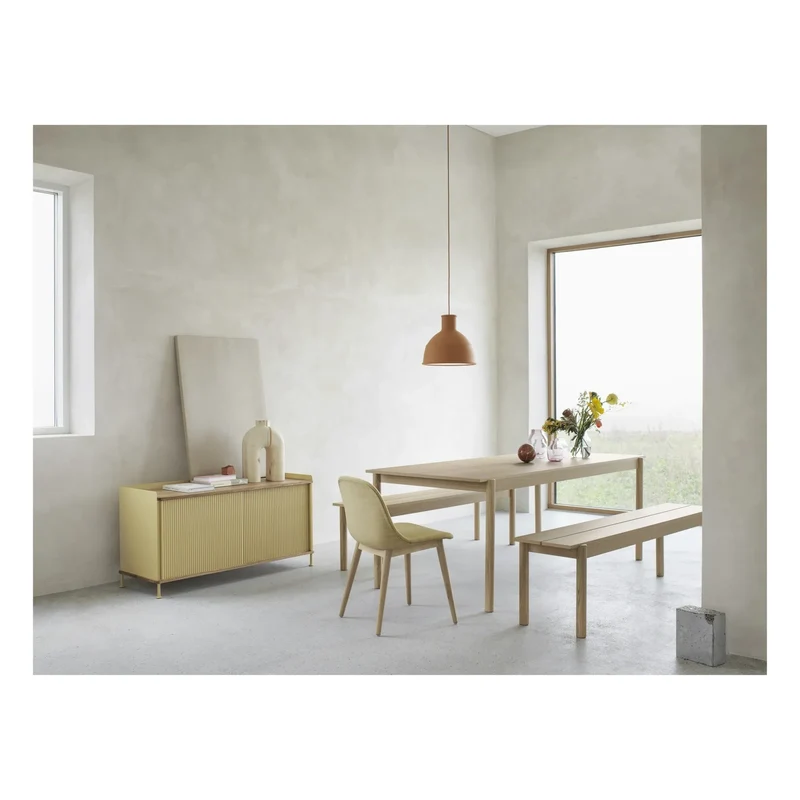 Muuto - Lineer Meşe Bank | Meşe