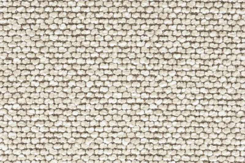 Chaise de bar en tissu beige et métal marron 65cm Léo - The Cool Republic