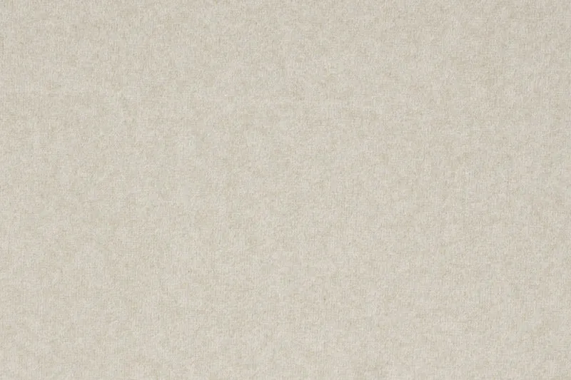 Banc ovale rétro en tissu blanc 121x44cm Luma - The Cool Republic