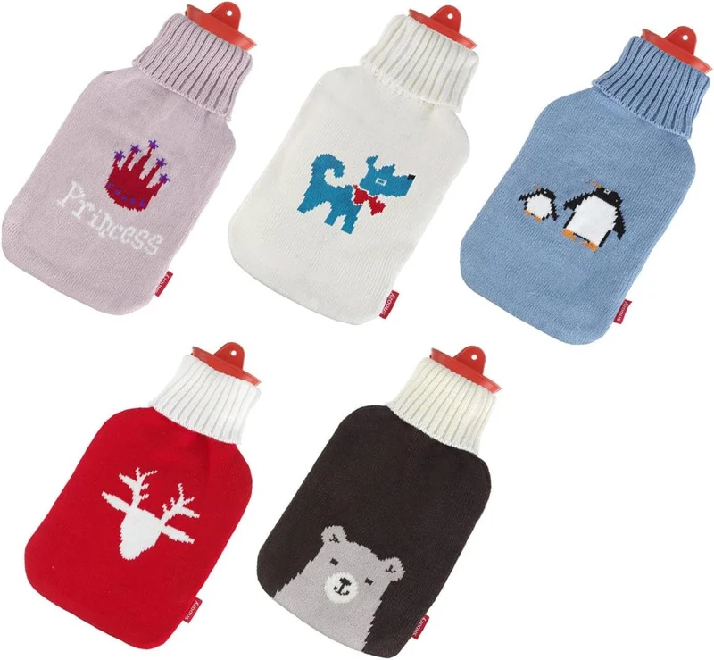 Snoozy 2L Wärmflasche mit Pinguin-Bezug – Kuschelig & Warm