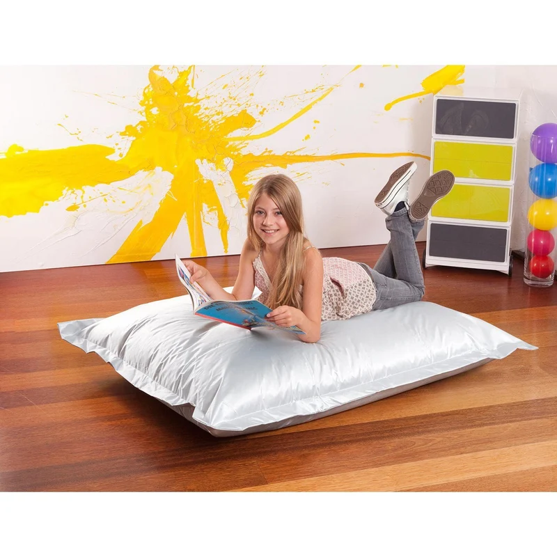 Smoothy Sitzsack Metallic Jr. für Kinder - Komfortables XL-Sitzkissen