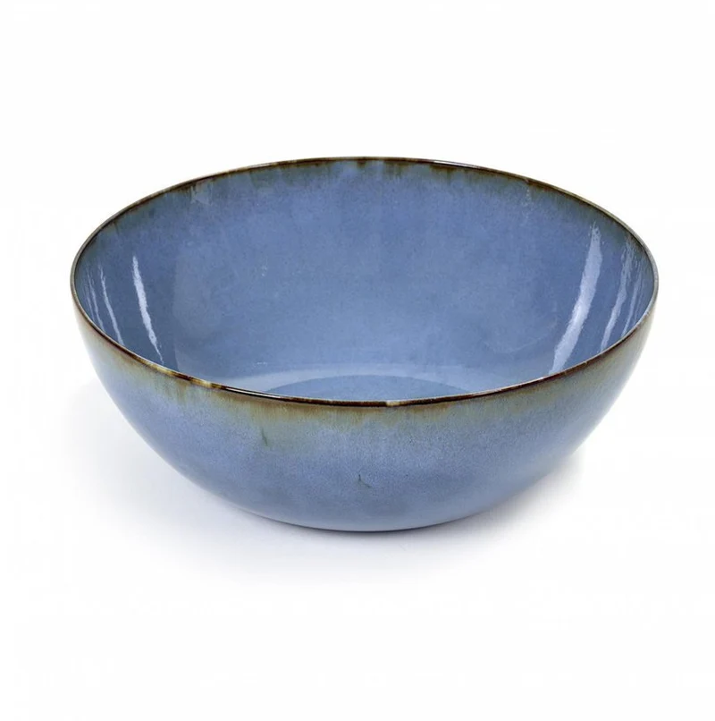 Bol à salade Terres de Rêves Bleu fumé - Serax