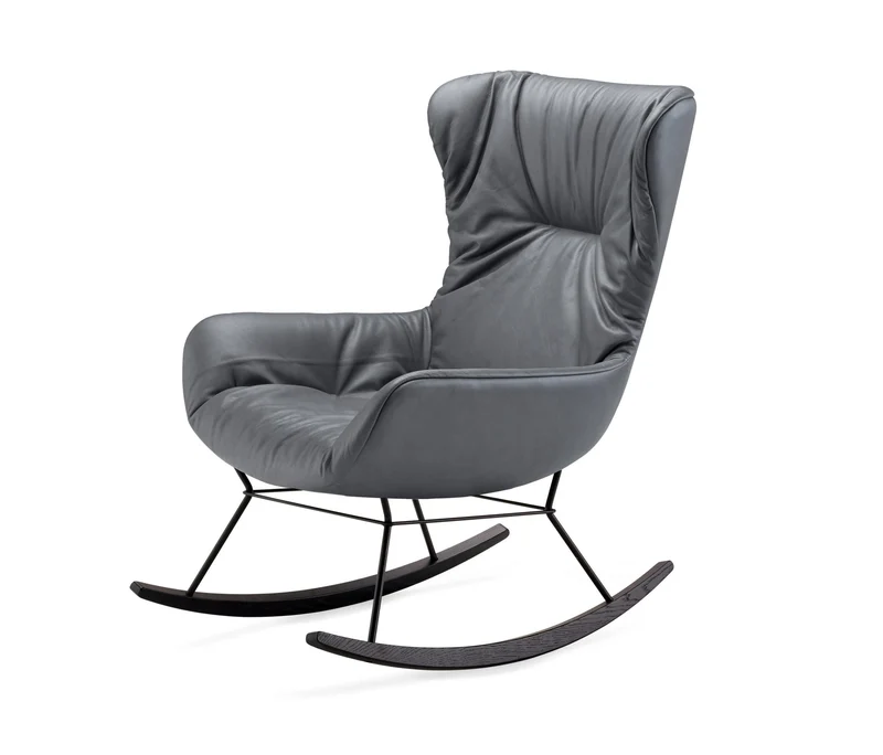 Leya Wingback Schaukestuhl