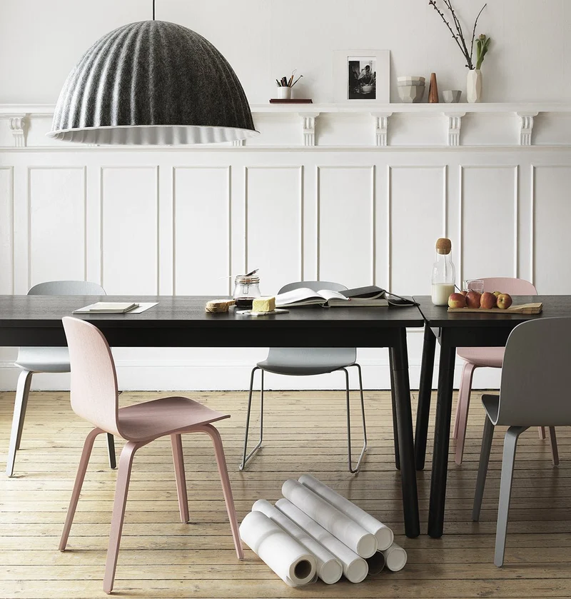 Chaise en chêne naturel Visu - Muuto