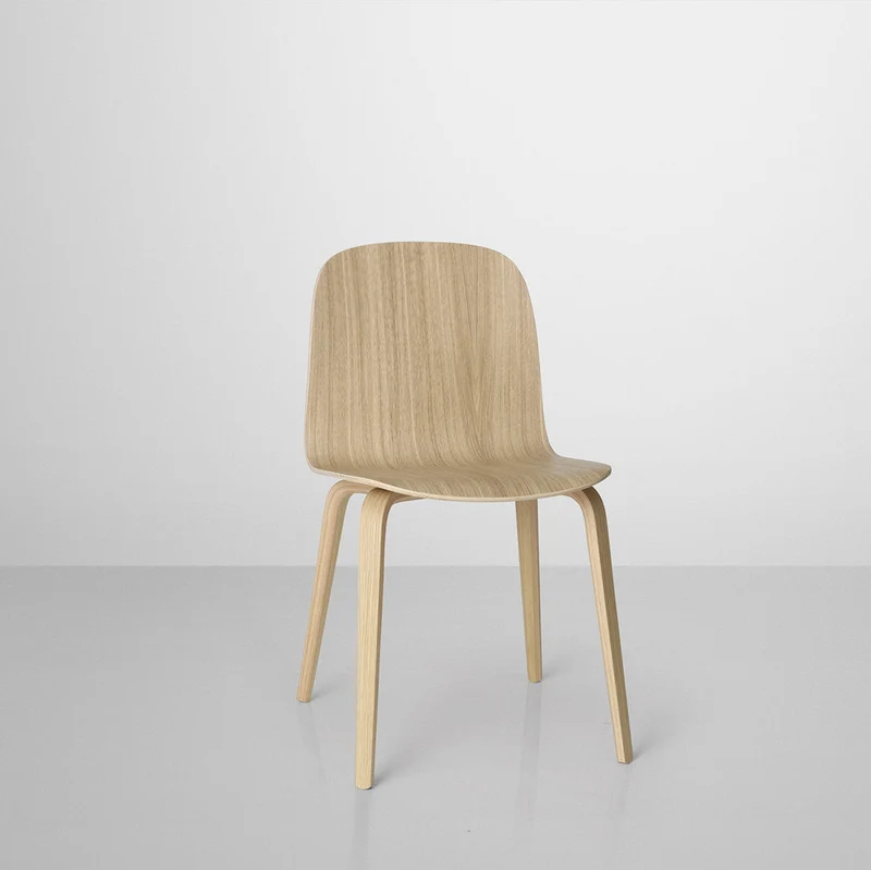 Chaise en chêne naturel Visu - Muuto