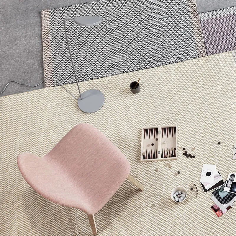 Fauteuil lounge noir Visu - Muuto