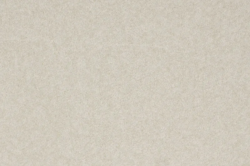 Banc ovale rétro en tissu blanc 77,5x45,5cm Luma - The Cool Republic