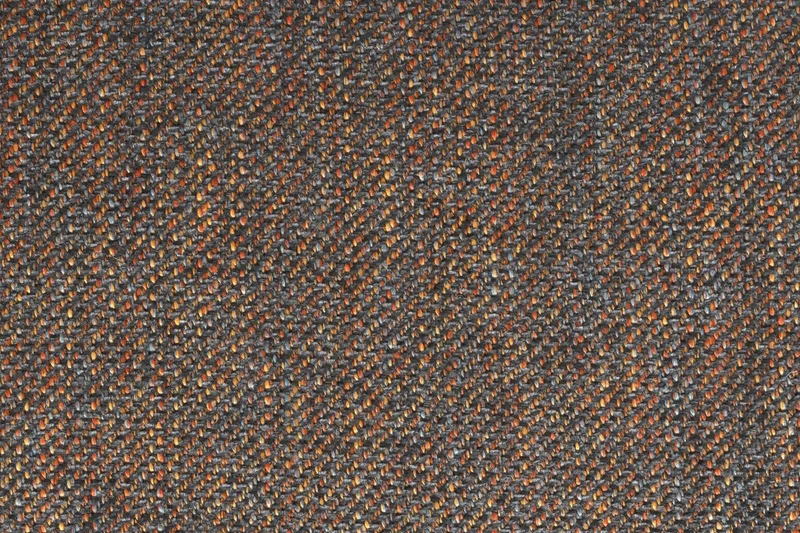 Chaise en tissu et acier marron Nalia - The Cool Republic