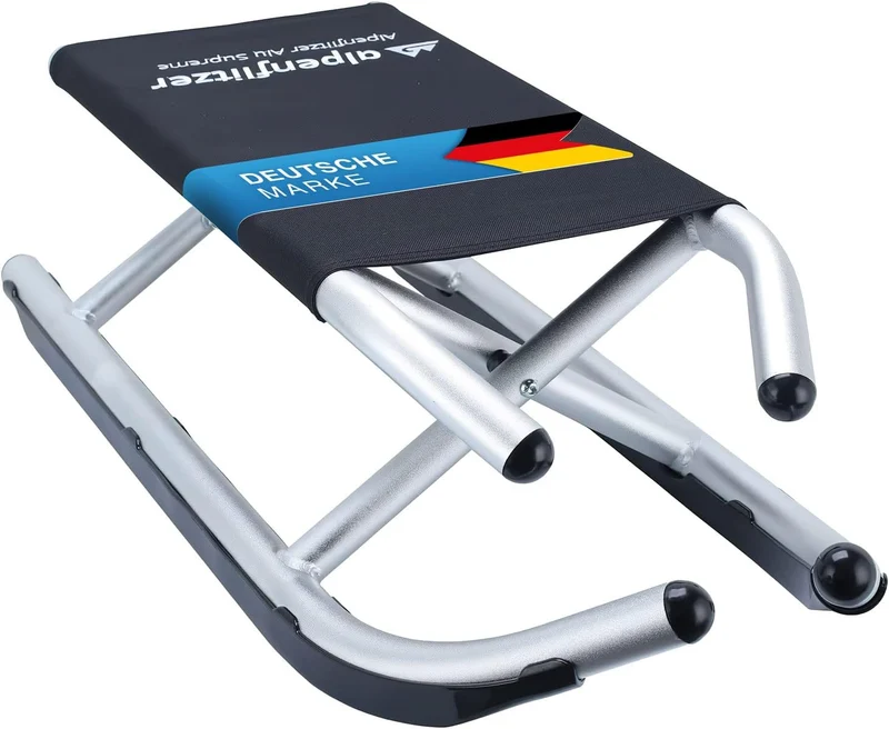 Faltbarer Alu-Klappschlitten - Robuster Premium Rennrodel
