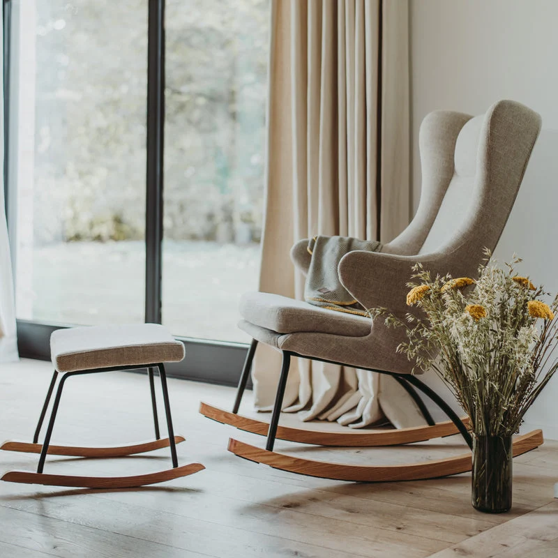 Quax Hocker Schaukelstuhl De Luxe Schaft