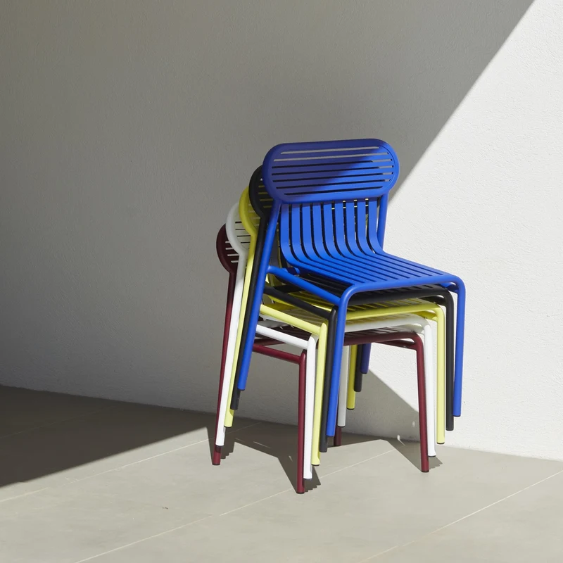 Chaise de jardin noire Week-End - Petite Friture