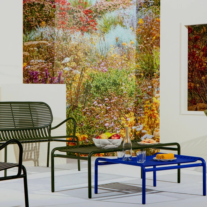 Chaise de jardin noire Week-End - Petite Friture