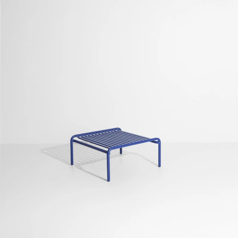 Table basse de jardin bleue Week-End - Petite Friture