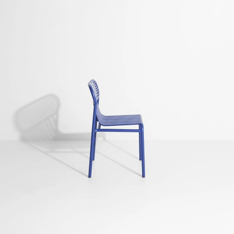Chaise de jardin bleue Week-End - Petite Friture