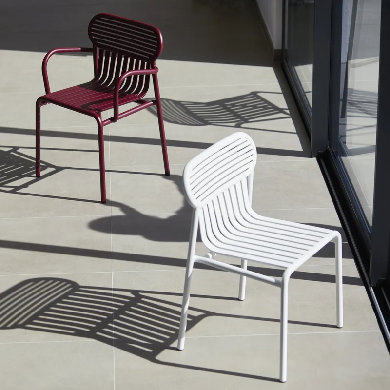 Chaise de jardin bleue Week-End - Petite Friture