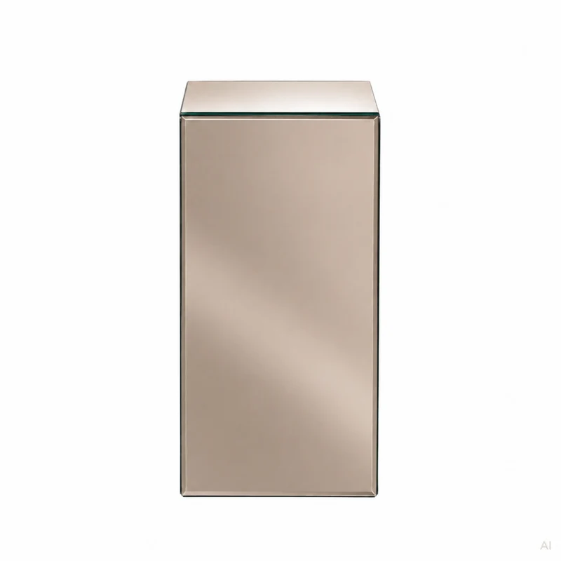 Spiegelpodest H65 Hellbraun