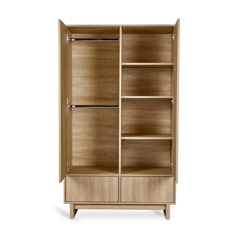Kleiderschrank Kyo 2-Türig
