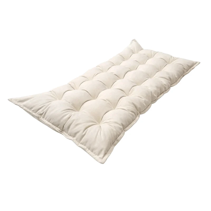 Gestepptes Bodenkissen Beige