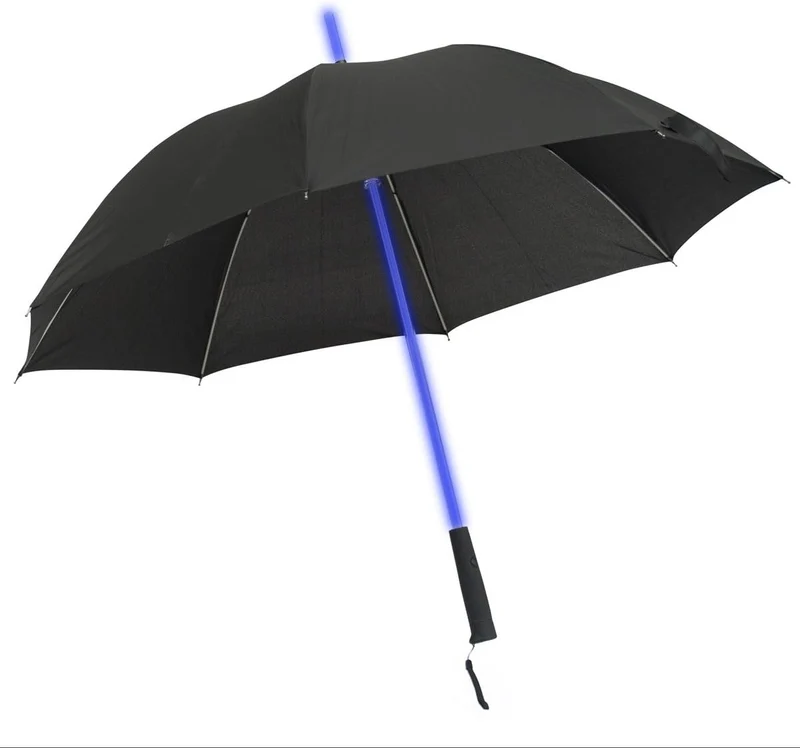 LED Regenschirm Laserschwert-Design – Leuchtender Schirm mit 5 Farben