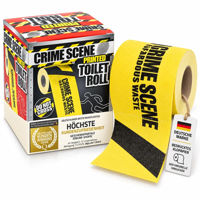 Notfall-Toilettenpapier - Witziges Geschenk & Scherzartikel