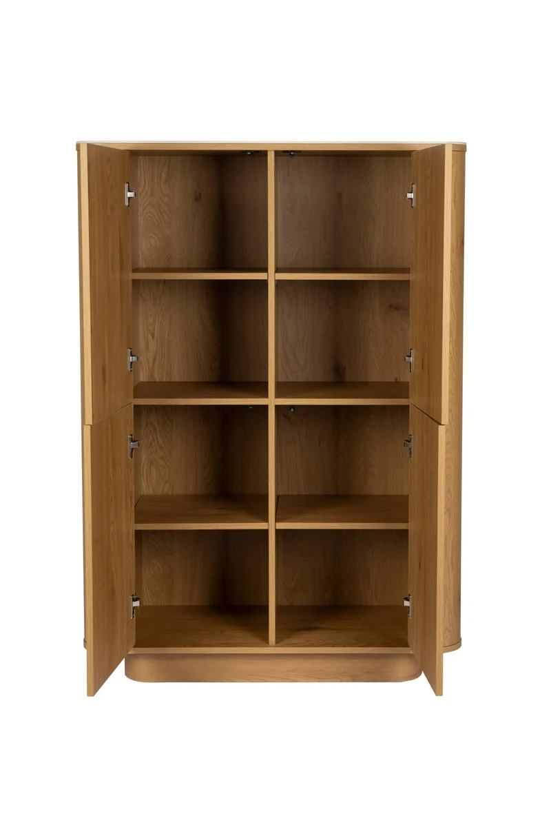 Armoire en bois de chêne 100x40x140cm Oréa - The Cool Republic