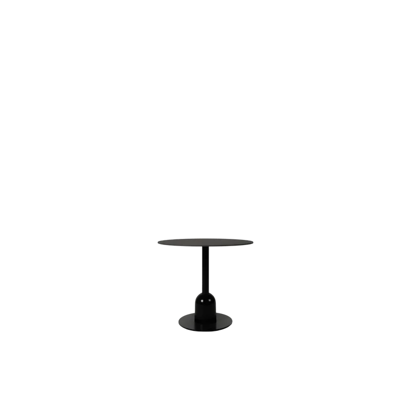 Table de bar ronde en acier noir 80x45x75cm Spera - Vincent Sheppard