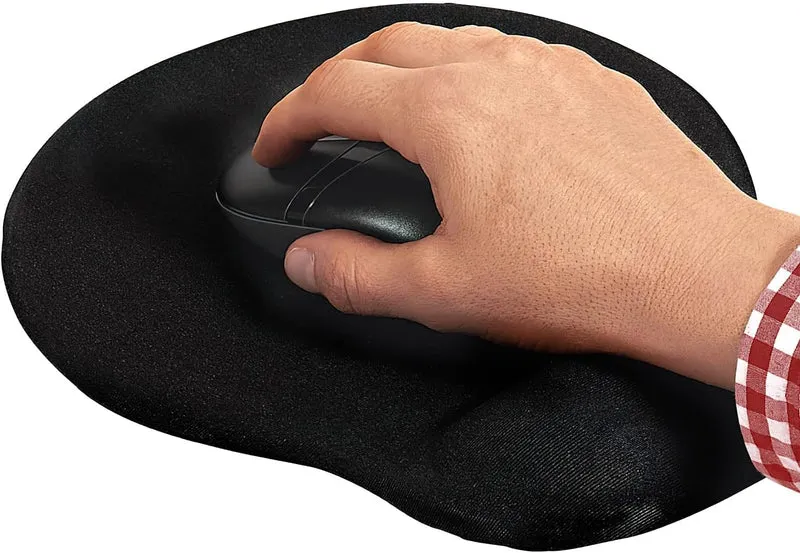 Ergonomisches Gel-Mauspad mit Handgelenkauflage - Rutschfest
