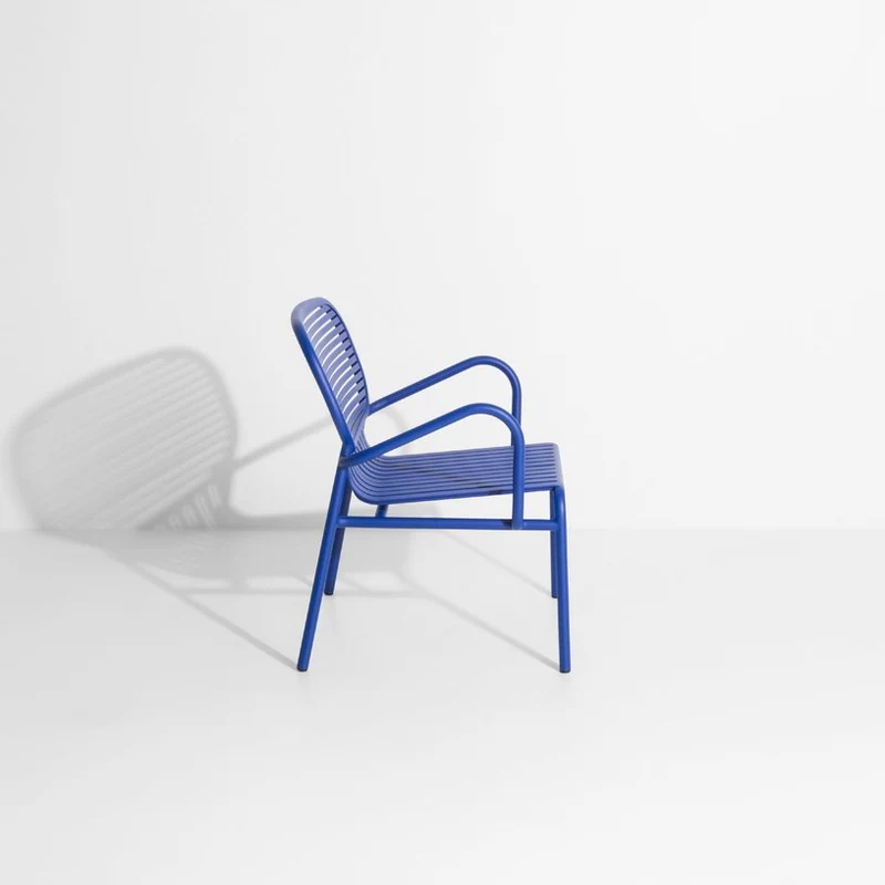 Fauteuil de jardin bleu Week End - Petite Friture