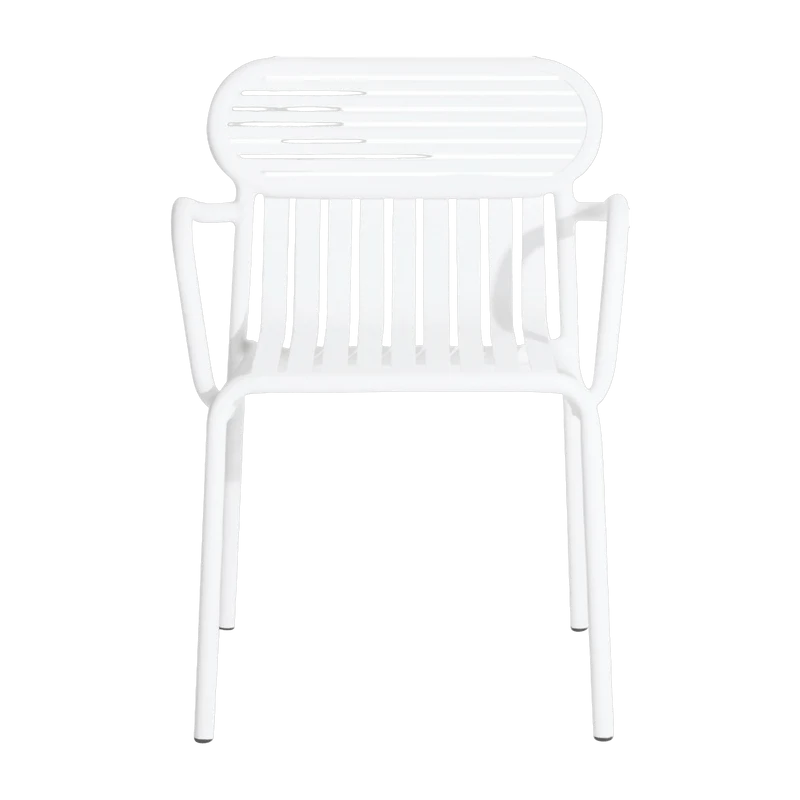 Fauteuil de jardin blanc Week-End - Petite Friture