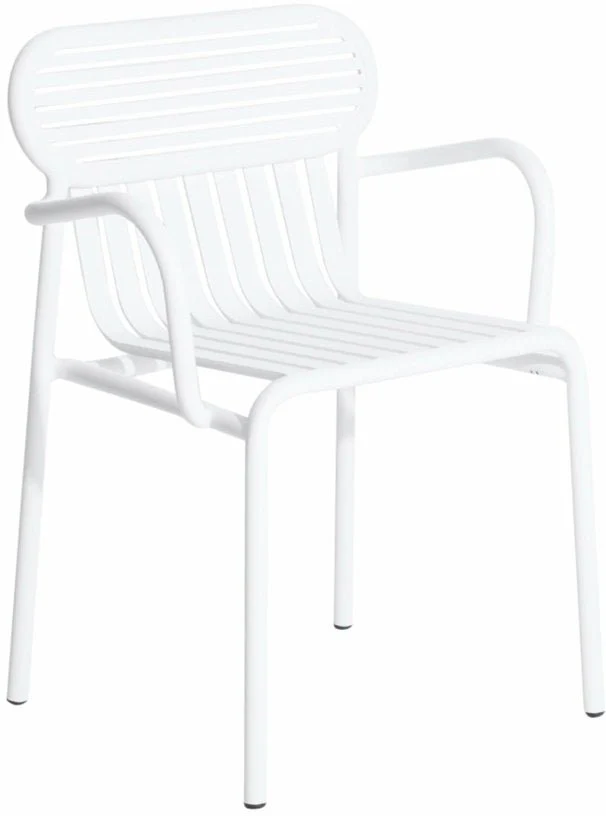 Fauteuil de jardin blanc Week-End - Petite Friture