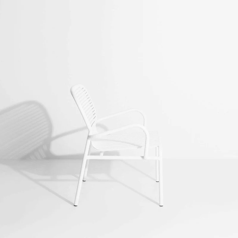 Fauteuil de jardin blanc Week-End - Petite Friture