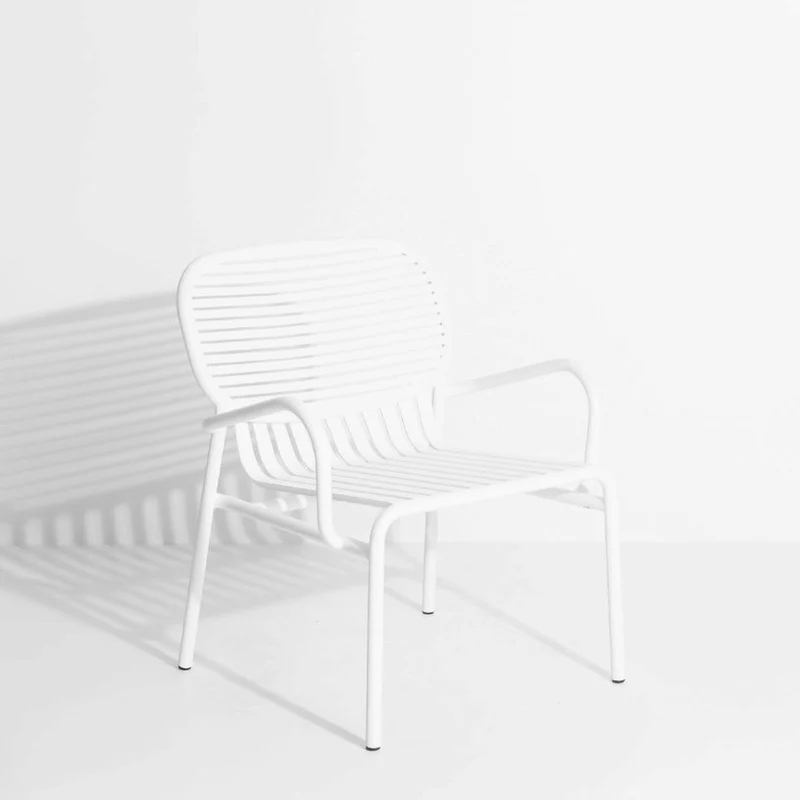 Fauteuil de jardin blanc Week-End - Petite Friture