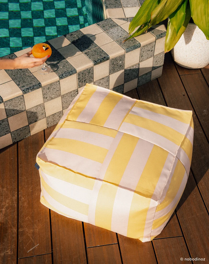 Outdoor ottoman beanbag - adult size - Otto