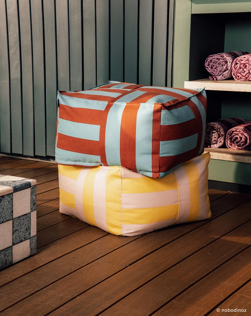 Outdoor ottoman beanbag - adult size - Otto