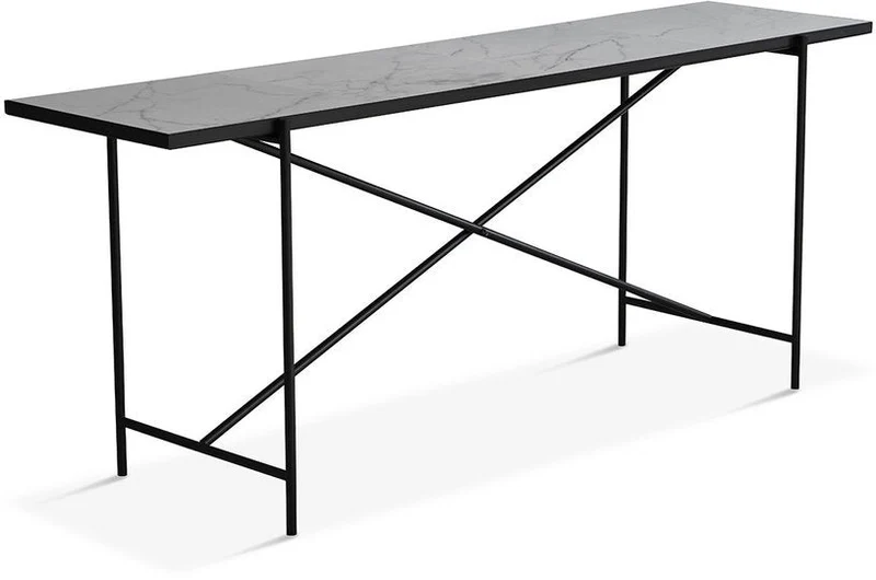 Console en marbre blanc 184 cm - HANDVÄRK