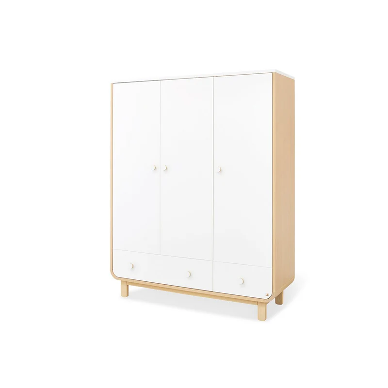Kleiderschrank Round 3-Türig