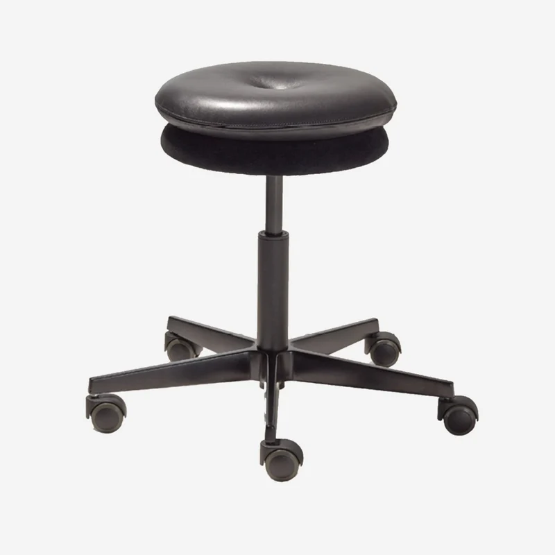 Mr. Round Drehhocker gepolstert