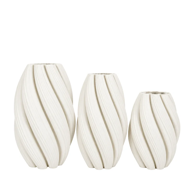3D Wave Keramikvase II - M