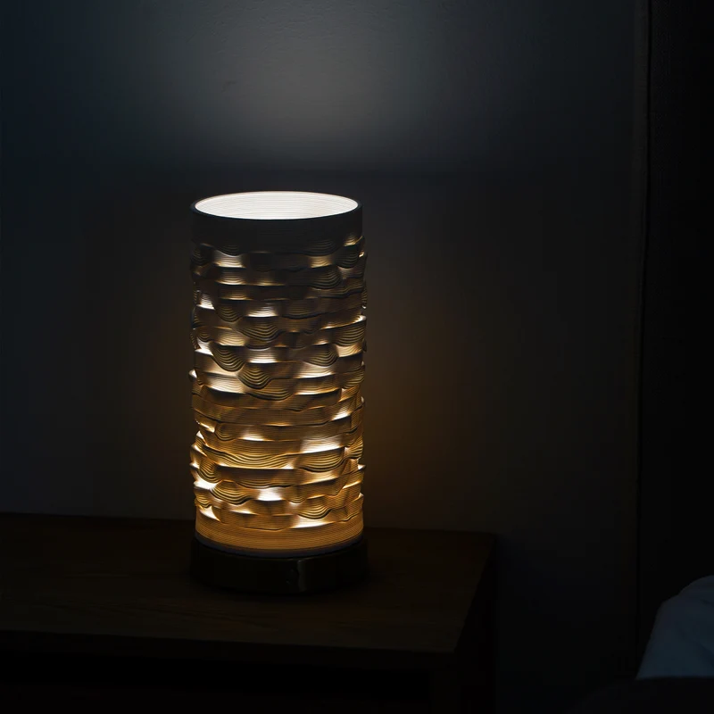 Elva 3D-gedruckte LED-Lampe
