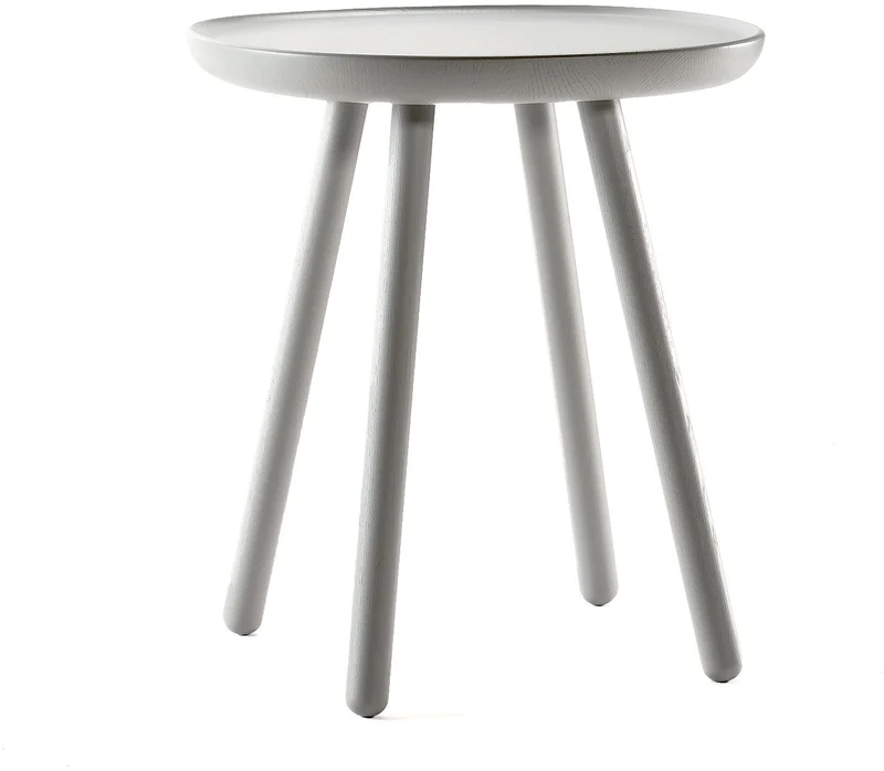 Table d'appoint grise 45 cm Naïve - Emko
