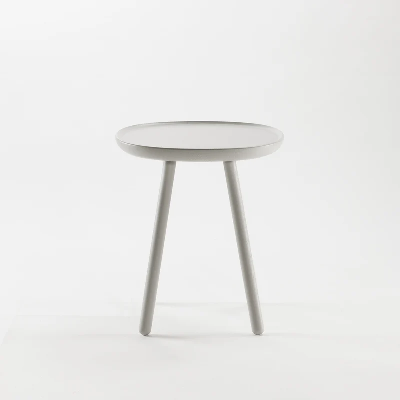Table d'appoint grise 45 cm Naïve - Emko