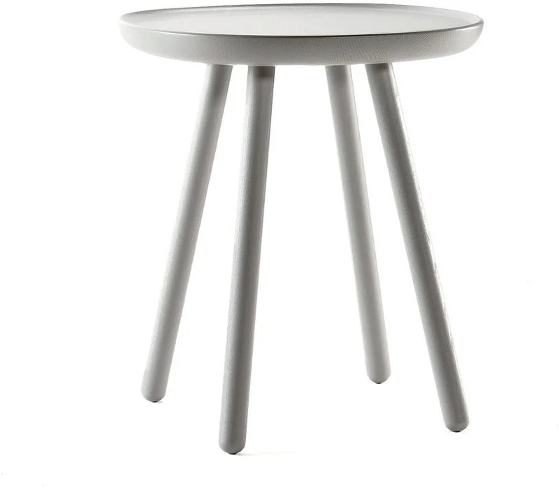 Table d'appoint grise 45 cm Naïve - Emko